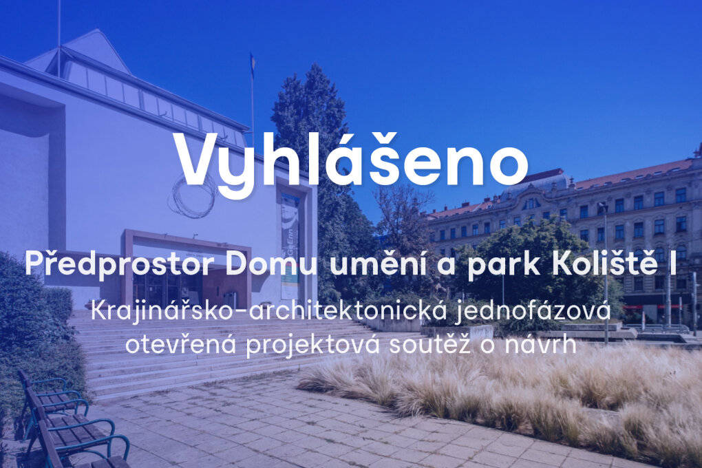 Úprava předprostoru Domu umění a parku Koliště I